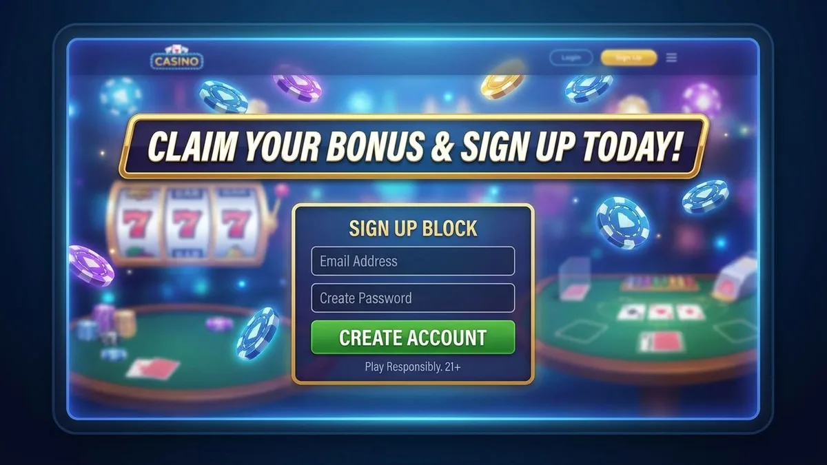 Sign Up With Bonus